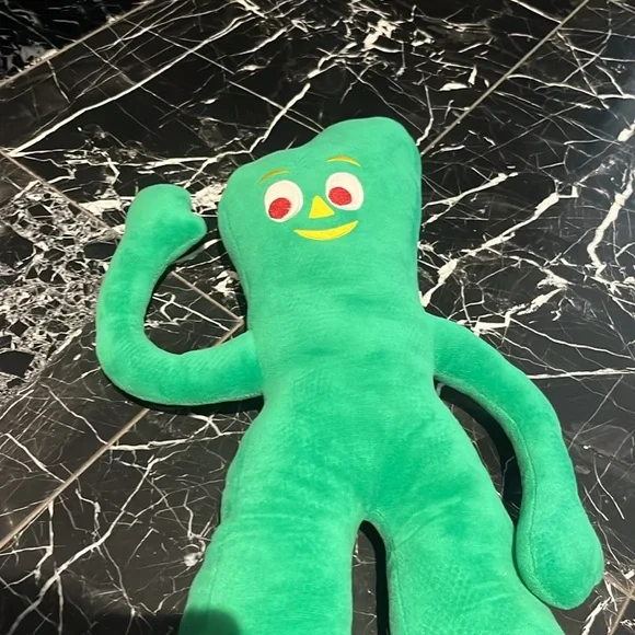 Giant Gumby Green Plush Toy for Kids or pets dogs New w tag! GWP - Picture 5 of 6